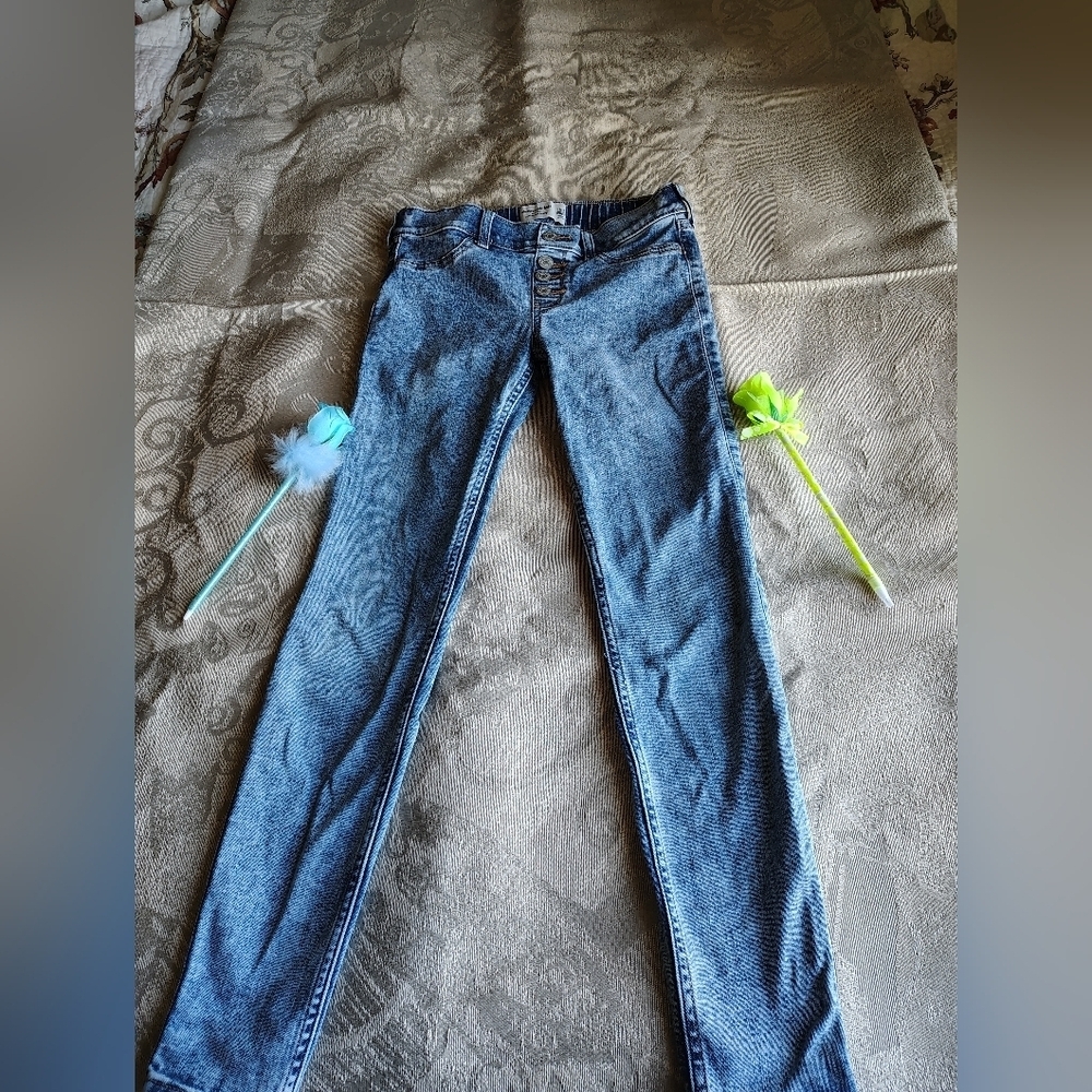 Abercrombie Kids Dark Blue Skinny Jeans